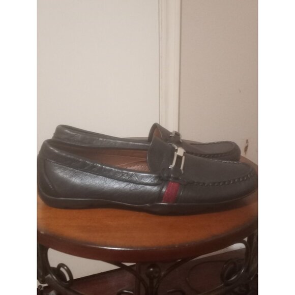 Allen Edmonds Highway 1 Loafers Mens Comfort Leather Driving Shoes 8B Black - Picture 1 of 14